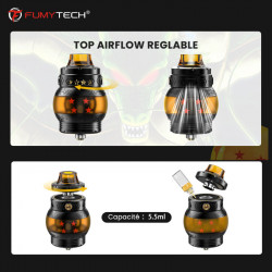 Clearomiseur Dragon Ball Sub Ohm | FumyTech