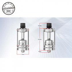 Dimensions Atomiseur Revorie RDL&DL RTA Ambition Mods