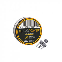 Coils A1 MTL Clapton Ni80 E-Cig Power