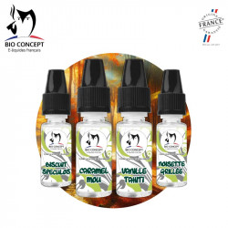 Recette e liquide DIY Douceur noisette