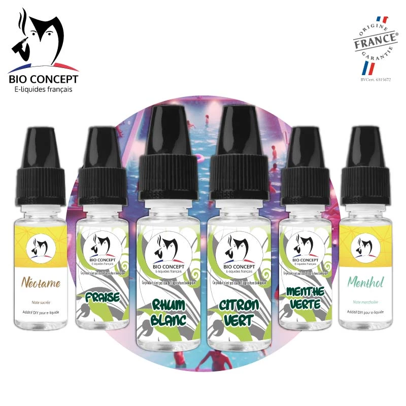 Arômes recette e liquide DIY Mojito Fraise