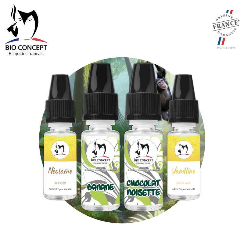 Recette e liquide DIY Choco Banana Bioconcept Recette e liquide DIY Choco Banana Bioconcept