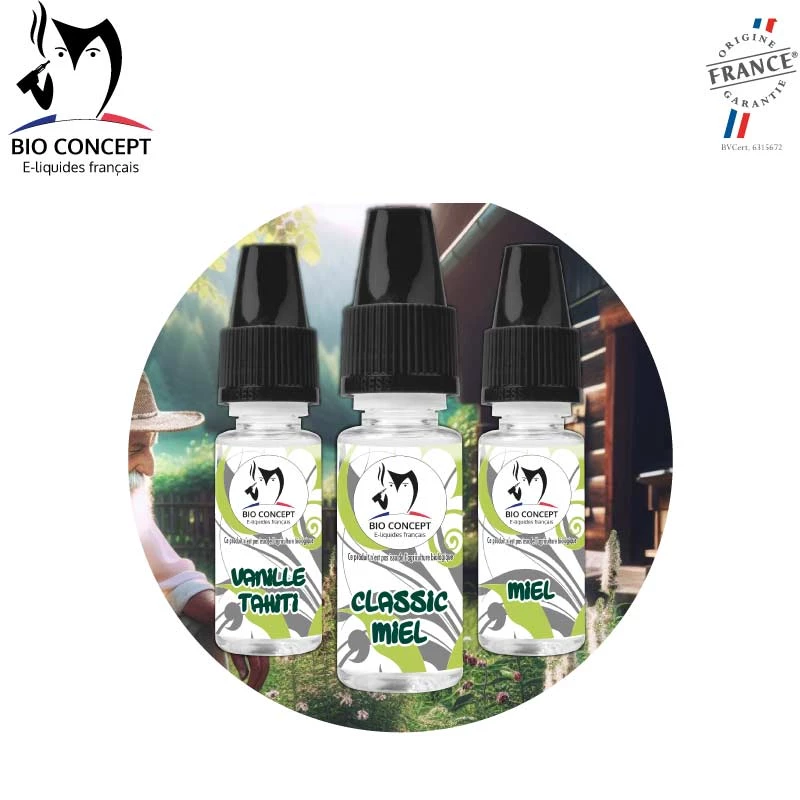 Arômes recette e liquide DIY Classic Miel Vanilla