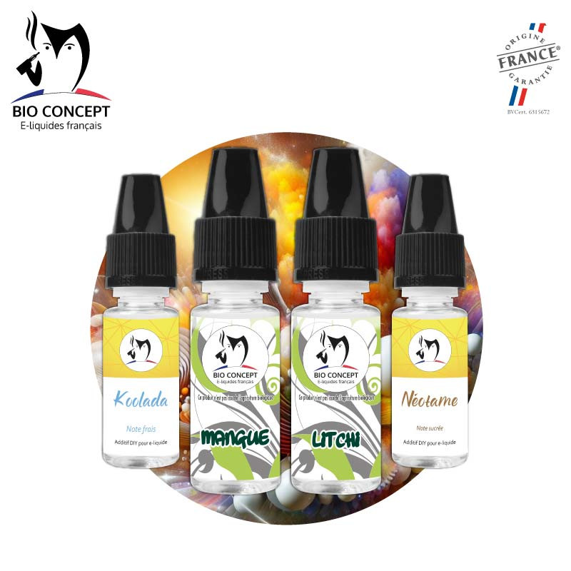 Recette e liquide DIY Litchi Mango Bioconcept Recette e liquide DIY Litchi Mango Bioconcept