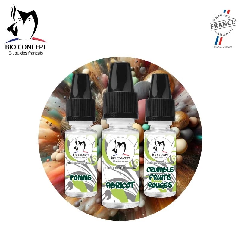 Aromes Recette DIY E liquide Biscuit Pombricot