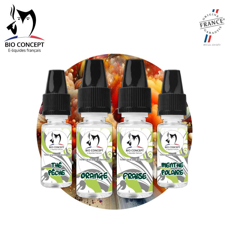 recette diy e liquide fruits avec pointe de fraicheur