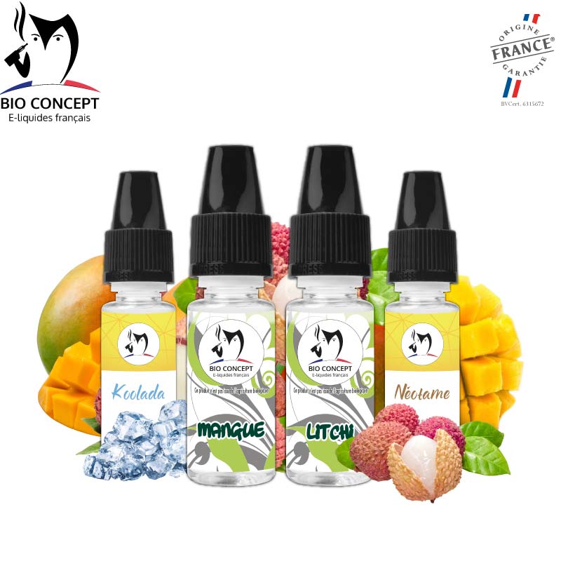 Arômes recette e liquide DIY Litchi Mango Bioconcept