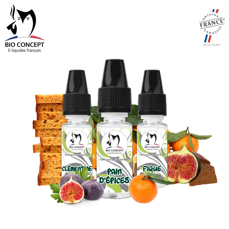 Arômes recette e liquide DIY Pain d'épices fruités Bioconcept