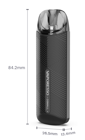 dimensions du pod osmall vaporesso