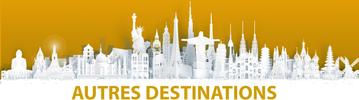 Livraisons vers d'autres destinations