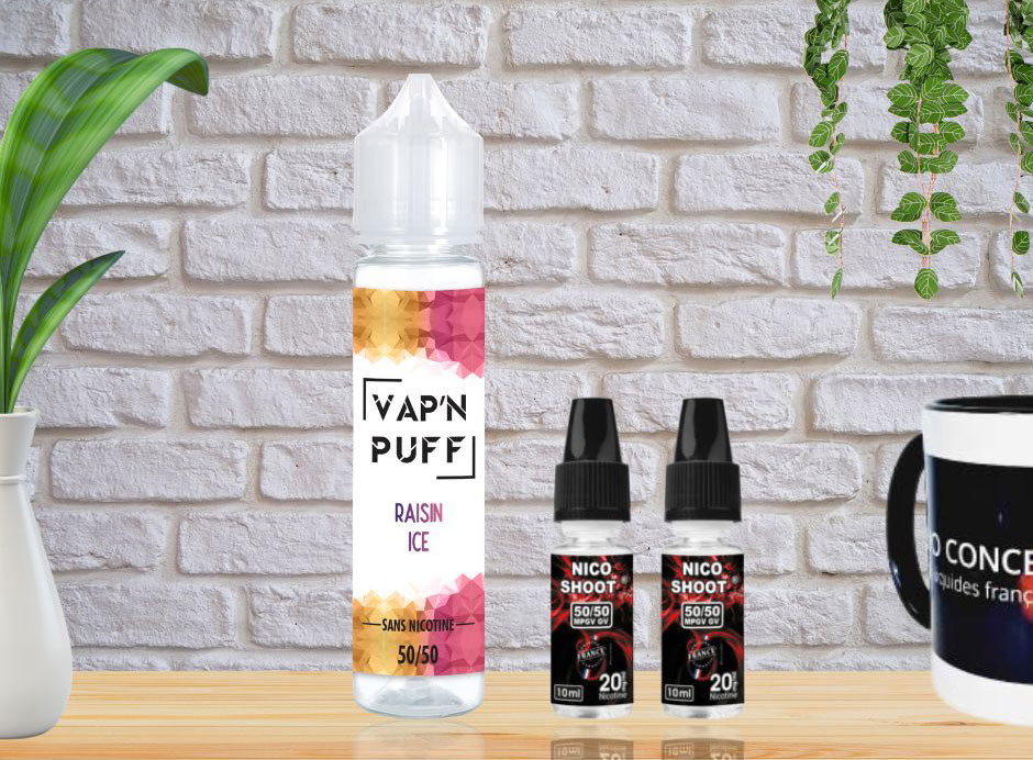 Comment nicotiner un e liquide en 50ML ?