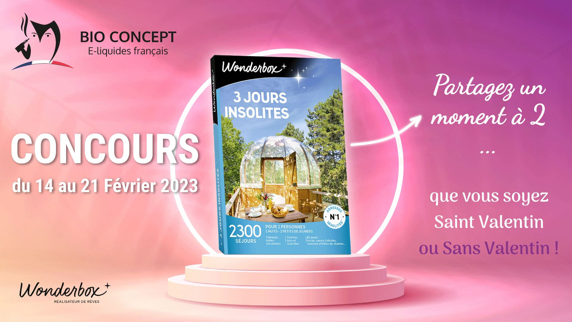 Jeu Concours - Le Coup de foudre de Bioconcept