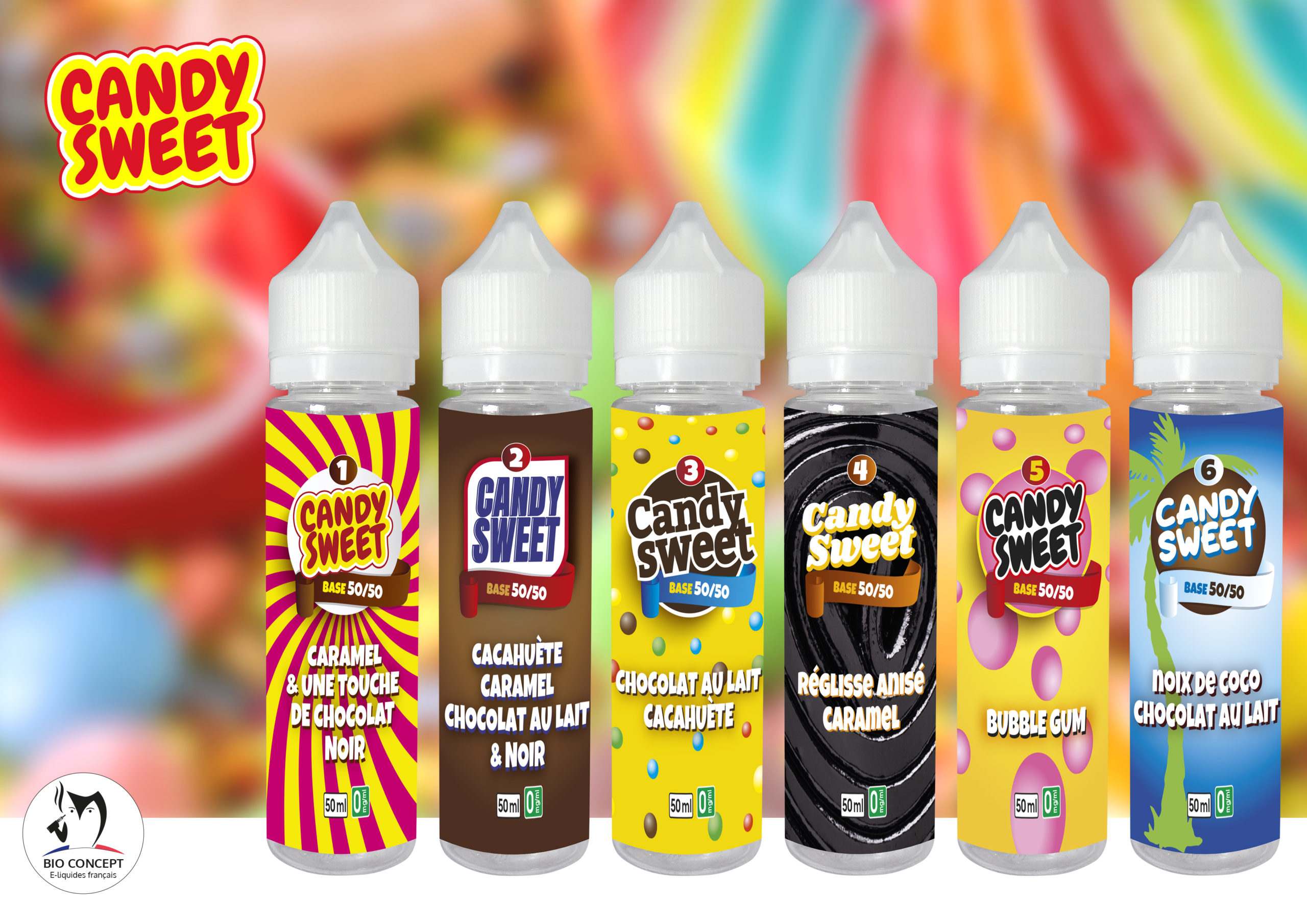 Candy Sweet, les e-liquides des gourmands