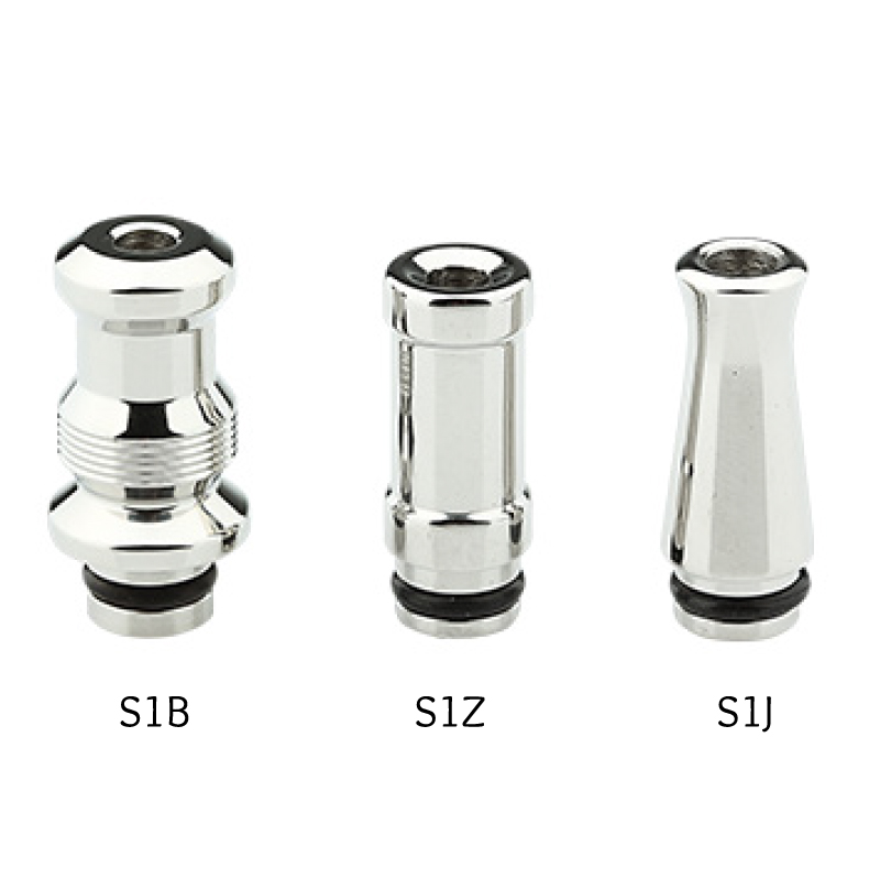 Drip tip en acier inoxydable 510