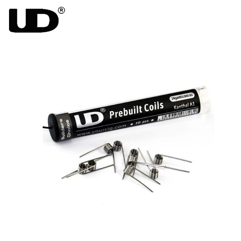 Tube 10 coils pré-fabriqués Kanthal A1 - UD