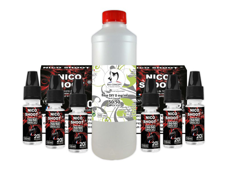 Pack e liquide DIY Bioconcept