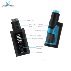 mode d'emploi pulse dual vandy vape