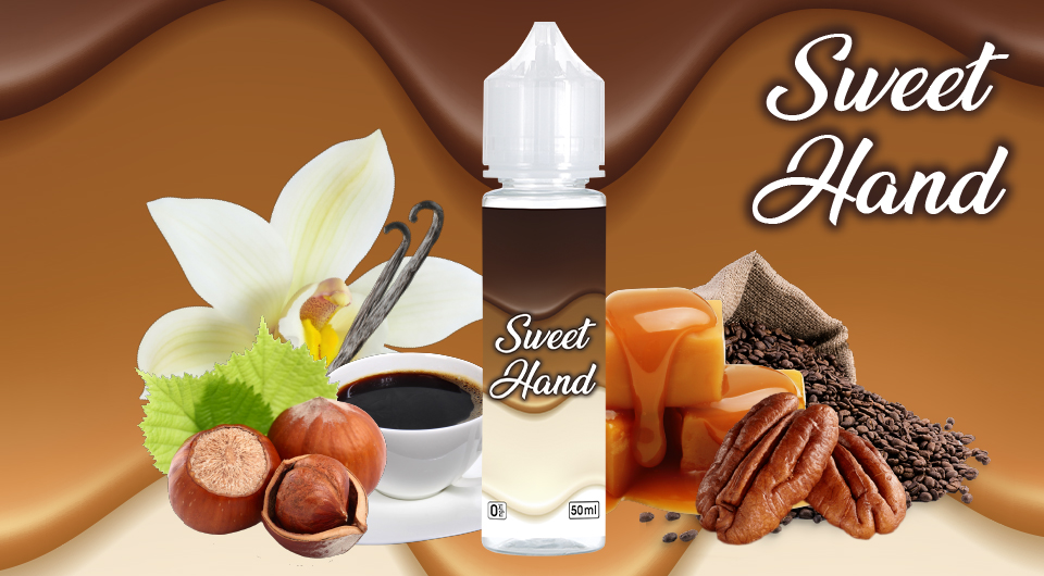 E-liquide Sweet hand - Café gourmand