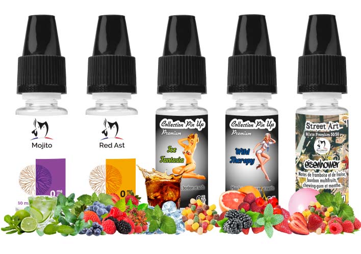 E liquides premium mentholés Bioconcept