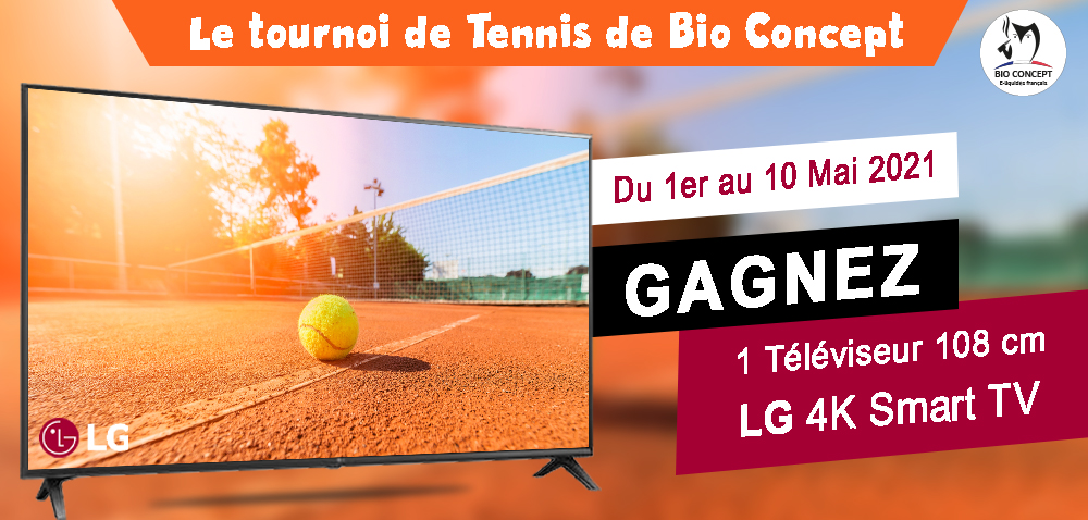 Jeu-concours - Le tournoi de tennis de BioConcept