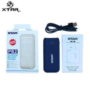 Coffret Chargeur portable accus PB2 XTAR