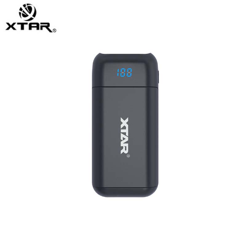 Chargeur portable PB2 | Recharge 2 accus 18650 à la fois | XTAR