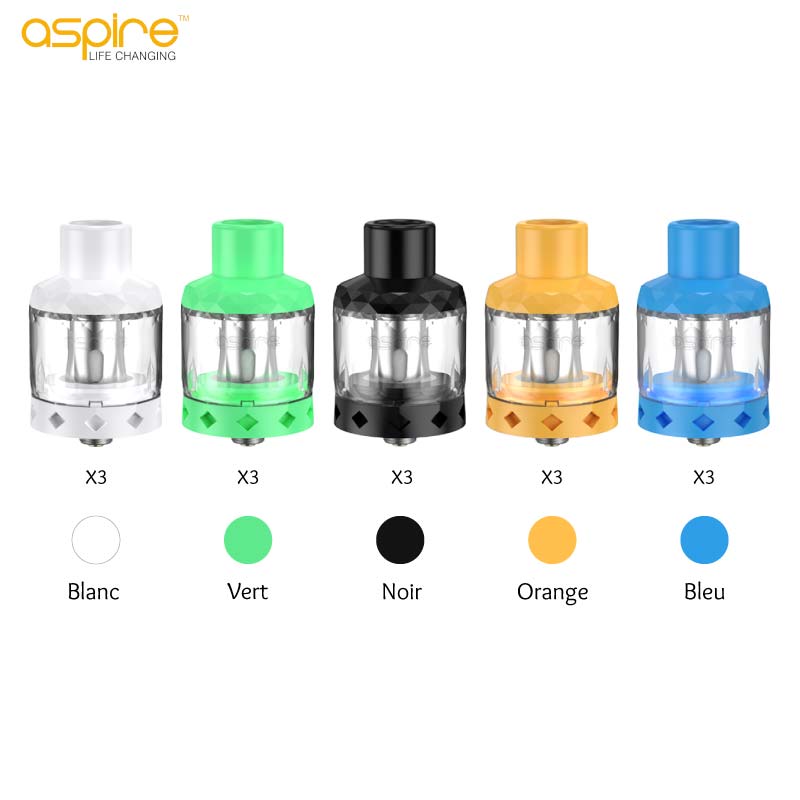 Clearomiseur Cleito Shot (x3) - Aspire