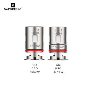 Resistances gtx vaporesso