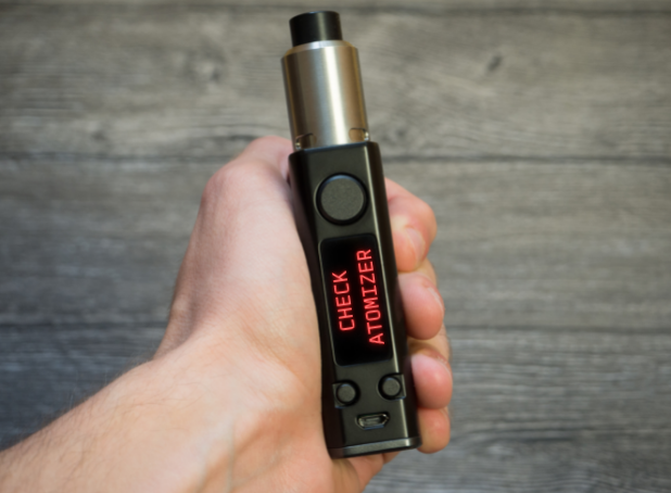 Message d'erreur box check atomizer