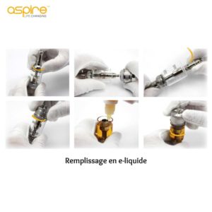 Remplissage Clearomiseur Nautilus Aspire